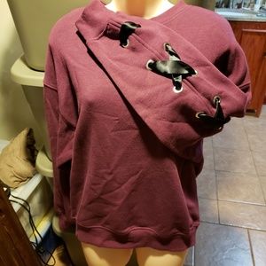 H&M Pullover Sweater with Satin Ribbon